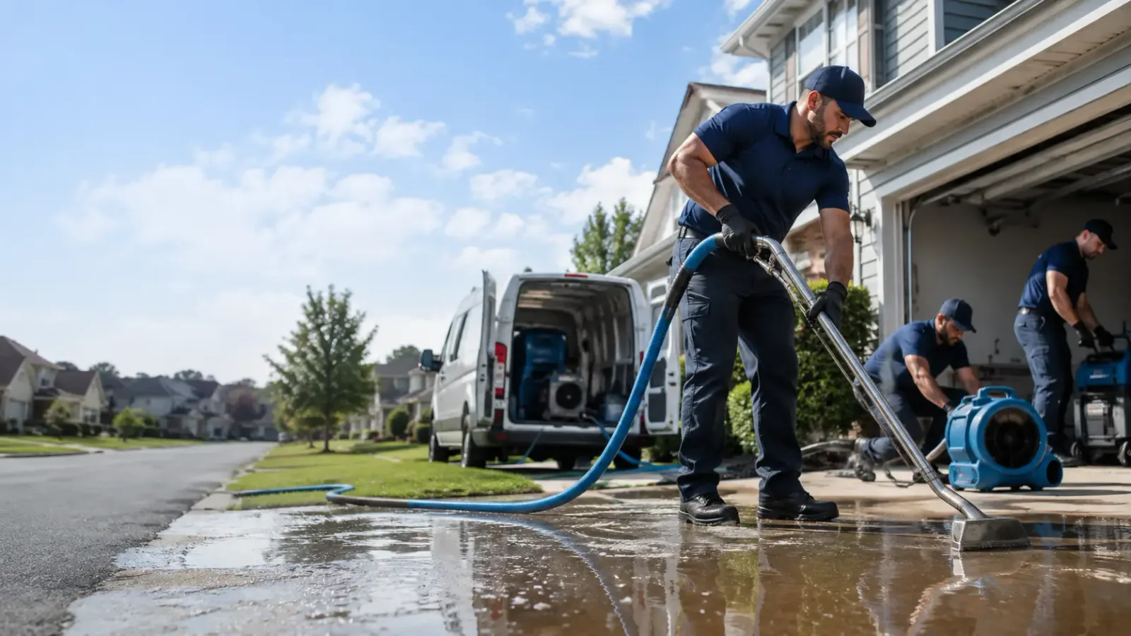 Flood Damage Restoration in Barton, MD